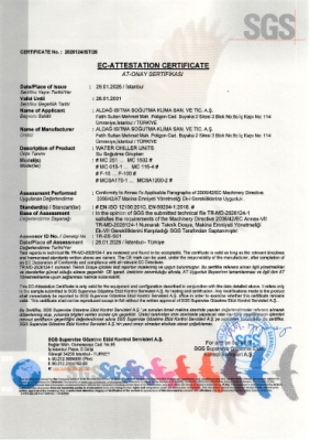 Su Soğutma Grupları 